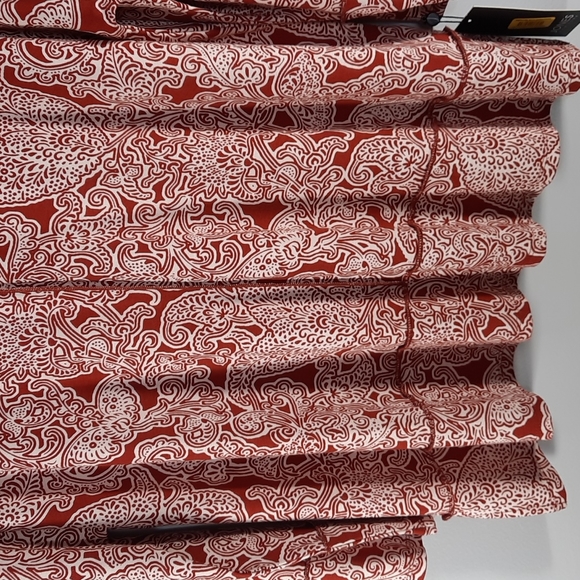 NWT JONES NEW YORK BRICK/JONES WHITE BLOUSE SZ L. - Picture 5 of 10